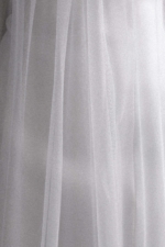 Bettany Chiffon Strapless Maxi Dress – White Robes de mariée The Wedding Explorer