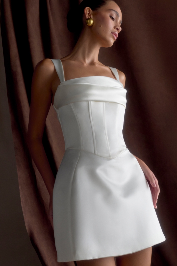 white christmas dresses White Bridal Dress main image 1