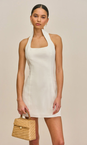 AKAIA DRESS – OFF WHITE Robes de mariée courtes The Wedding Explorer