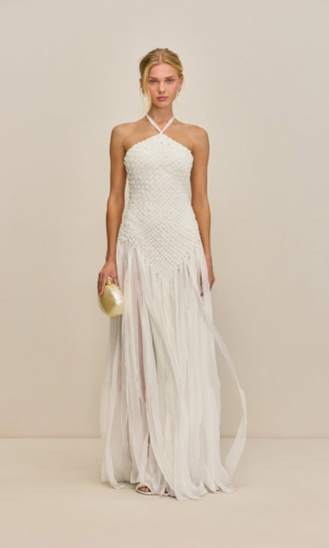 AMBROSINE DRESS – OFF WHITE Robes de mariée The Wedding Explorer