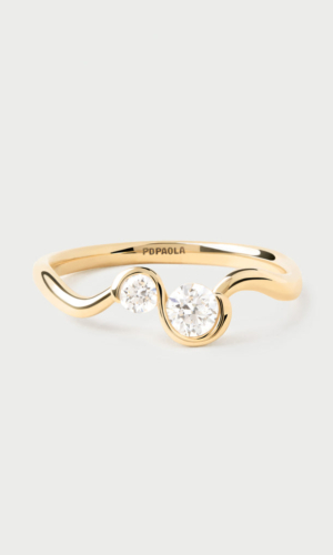 Bague en or et diamants Dafne Accessoires mariage The Wedding Explorer