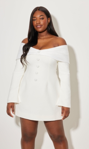 Bow Mini Dress Robes de mariée courtes The Wedding Explorer