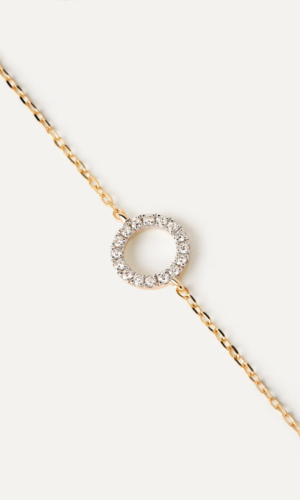 Bracelet en or et diamants Circle Accessoires mariage The Wedding Explorer