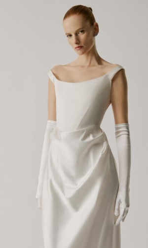 Classic Satin Opera Gloves 32cm Accessoires mariage The Wedding Explorer