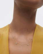 Collier en or et diamants Sandy Accessoires mariage The Wedding Explorer