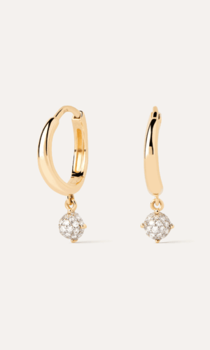 Créoles en or et diamants Dona Accessoires mariage The Wedding Explorer