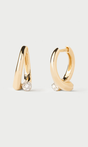 Créoles en or et diamants Eclipse Accessoires mariage The Wedding Explorer