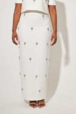 Crystal Maxi Skirt Robes de mariée deux-pièces The Wedding Explorer