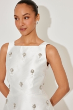 Crystal Mini Dress Robes de mariée courtes The Wedding Explorer