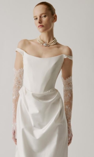 Delicate Lace Opera Gloves 43cm Accessoires mariage The Wedding Explorer