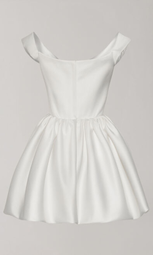 Mini Bagatelle dress Robes de mariée courtes The Wedding Explorer