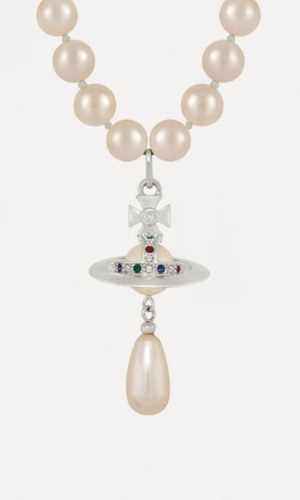 One Row Pearl Drop Choker Accessoires mariage The Wedding Explorer