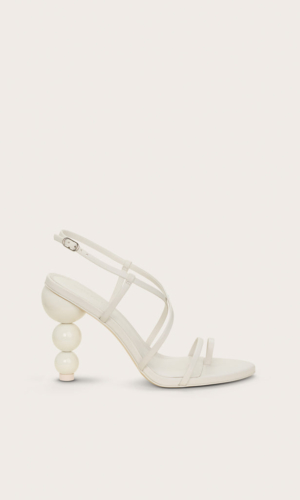 ROBYN SANDAL – ANTIQUE WHITE Chaussures mariage The Wedding Explorer