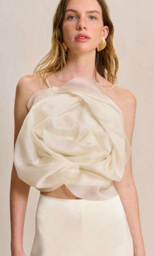 ROSA TOP – OFF WHITE Tenues pour la mariée moderne The Wedding Explorer