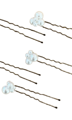 Set de Pinces Perles Accessoires cheveux mariage The Wedding Explorer