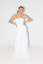 Strapless Maxi Dress Robes de mariée The Wedding Explorer