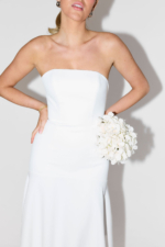 Strapless Maxi Dress Robes de mariée The Wedding Explorer