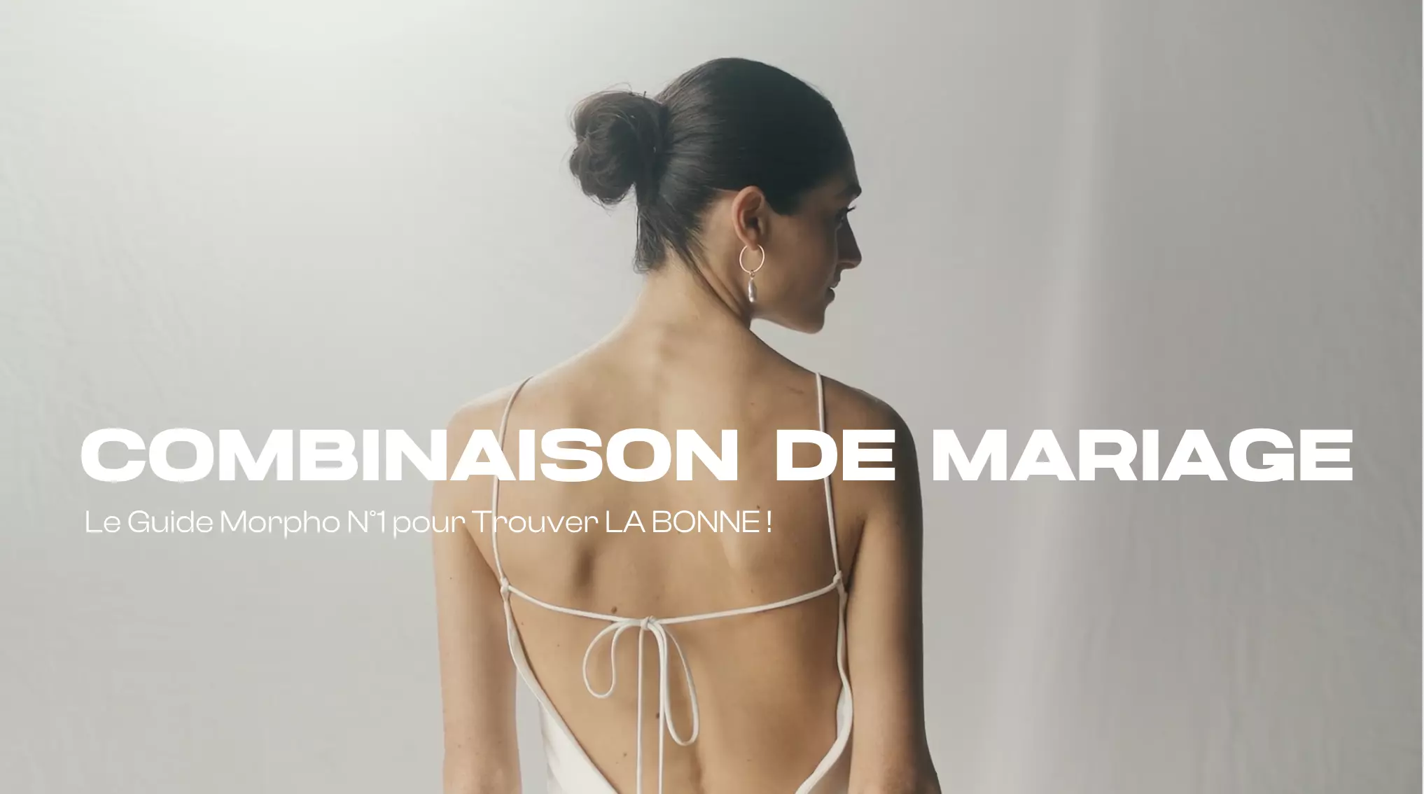 Combinaison de mariage