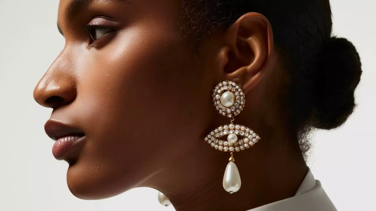 Boucles d'oreilles mariage