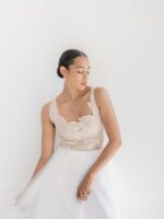 Robe de mariée bohème moderne en tulle – élégante, légère Robes de mariée The Wedding Explorer