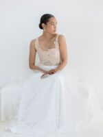 Robe de mariée bohème moderne en tulle – élégante, légère Robes de mariée The Wedding Explorer