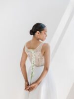 Robe de mariée bohème moderne en tulle – élégante, légère Robes de mariée The Wedding Explorer