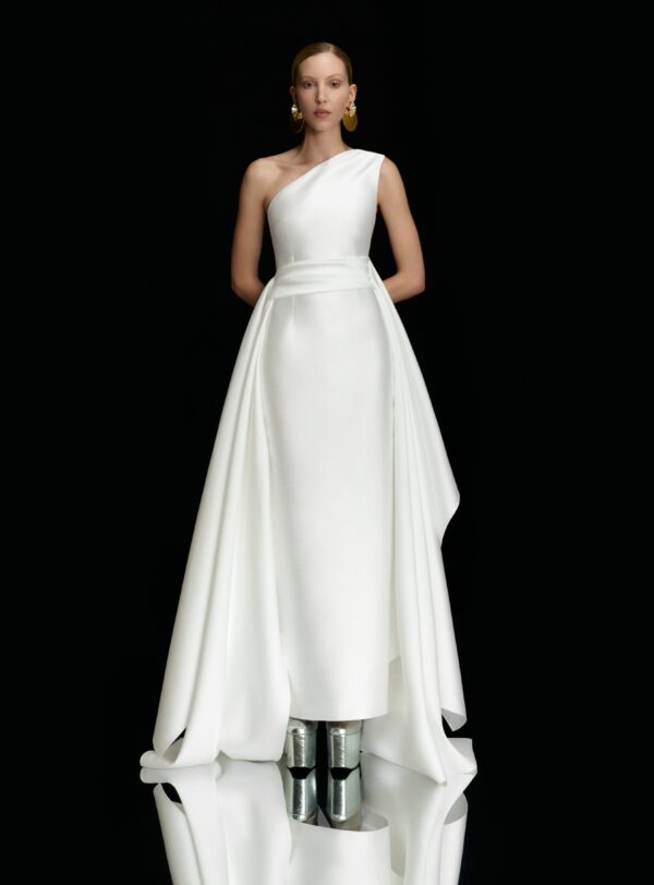 The Charo Maxi Dress in Cream | The Wedding Explorer