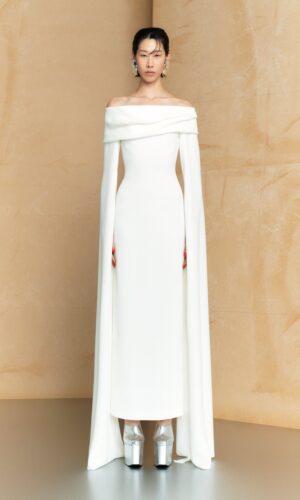 The Nuri Maxi Dress in Cream Robes de mariée The Wedding Explorer