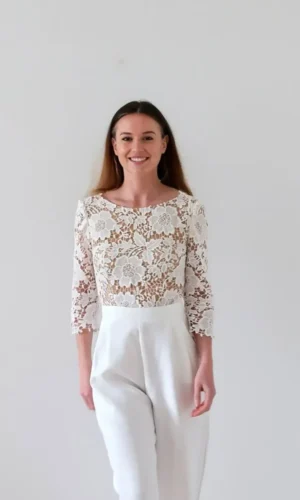 Combinaison mariage GRETA Combinaisons mariage The Wedding Explorer