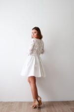 Robe de mariée courte OSCARINE Robes de mariée courtes The Wedding Explorer