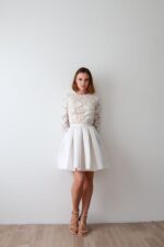 Robe de mariée courte OSCARINE Robes de mariée courtes The Wedding Explorer